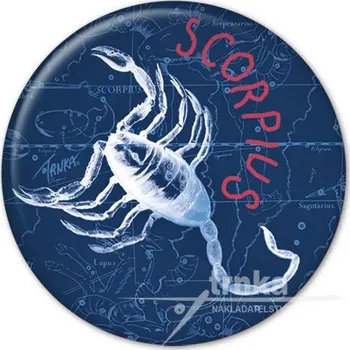 Kosmetické zrcátko Zrcátko Štír Scorpius 58 mm/ZN