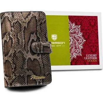 Peněženka Peněženka Peterson PTN BS-603 SNAKE - černá