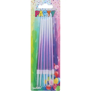 Svíčky 6ks + stojánky 6ks