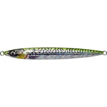 Nástraha Savage Gear Pilker Slim Jig Minnow Green Mackerel PHP Délka: 18cm, Hmotnost: 180g