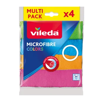 VILEDA Microfibre colors mikrohadřík bal. 4ks
