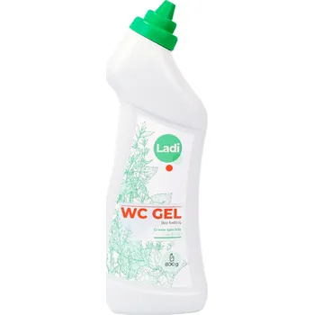 WC čistič LADI WC gel Green Sparkle 800g