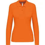 Kariban Polokošile Kariban K244, dlouhý rukáv, dámská COT20K24423503-orange L Oranžová