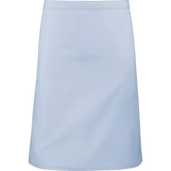 Pracovní zástěra Premier Zástěra Colours PR 151 do pasu, krátká COT39015103799-light blue Modrá světlá UNI