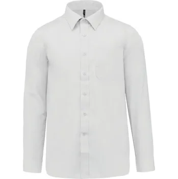 Pánská košile Kariban Košile Jofrey K545, dlouhý rukáv COT20K54500113-white 3XL Bílá