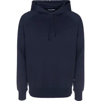 pracovní mikina Pure Waste Mikina s kapucí HDUB, unisex COT74HDUBads13-solid navy 3XL Navy solid