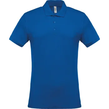 Pánské tričko Kariban Polokošile Kariban K254, krátký rukáv, pánská COT20K25434802-light royal M Modrá královská světlá