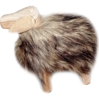 DEOKORK Teaková ovce tmavá velká