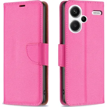 Pouzdro na mobilní telefon Case knížkové pouzdro na Xiaomi Redmi Note 13 Pro+ 5G - rose