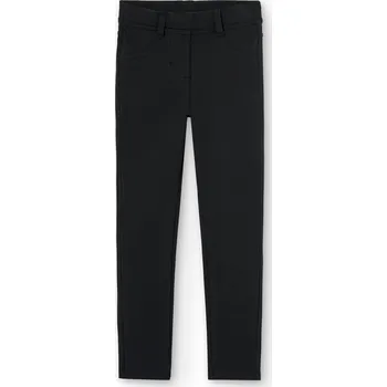 Dívčí kalhoty Kalhotové legíny, černé, dívka, Boboli Velikosti: 122