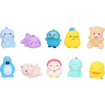 Hračka pro nejmenší Zvířátka do vany 5 ks 5 cm