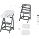 roba Dětská jídelní židlička 2 v 1 "Born Up Zickzack" s vnitřní vložkou a redukcí na sedátko