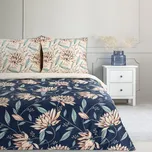 SATÉNOVÉ POVLEČENÍ NIKA49 200X220 CM, 2 KS 70X80 CM KVĚTY