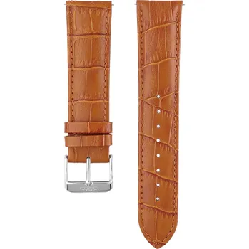 Řemínek na hodinky PRIM Řemínek RB.13228 (22 mm) - hnědý, Hnědá