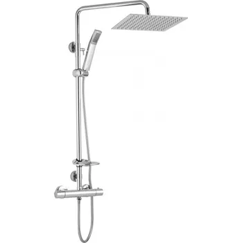 Vodovodní baterie JB Sanitary ST 62 001 05 2 Sestava s termostatickou baterií a čtvercovou sprchovou hlavou