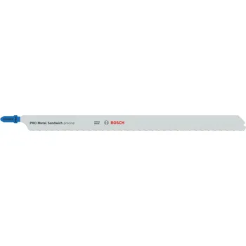 Pilový plátek BOSCH Pilový plátek pro přímočaré pily PRO Metal Sandwich T1018AFP 250&nbsp;mm, 5&nbsp;ks 2608655115 free_store_pickup