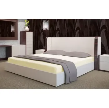 Prostěradlo Froté prostěradlo s elastickou - světle krémová Šírka: 90 cm | Dĺžka: 200 cm