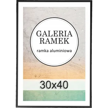 Obraz Rámeček na fotografie 30x40 cm Rámeček černý hliníkový fotorámeček na fotografie