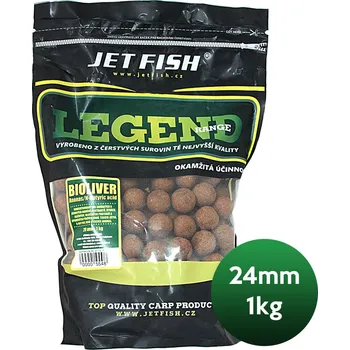 Boilies JET FISH Boilie Legend 24mm 1kg - Biocrab + A.C. Biocrab