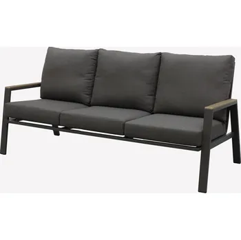 Zahradní lavice Zahradní hliníková 3-lavice Atlanta šedá