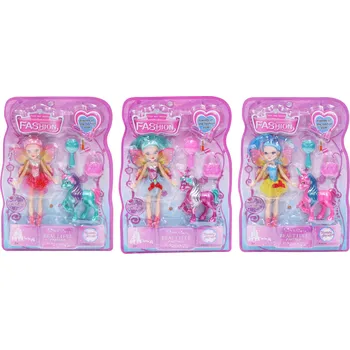 Panenka víla s jednorožcem 21 cm