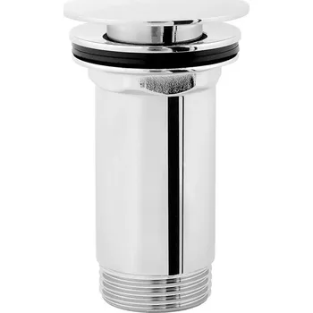 Sifon OMNIRES P706CR - Umyvadlová výpusť CLICK-CLACK pr. 6,8 cm lesklý chrom