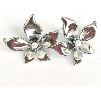 Náušnice Prosperk Náušnice z oceli Orchidej