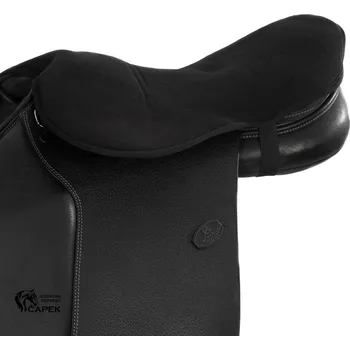 Gelový potah Acavallo -ORTHO-COCCYX: SKOKOVÝ- - Černá - M