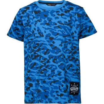 Chlapecké triko Lewro CHIAGO 152/158 Modrá, Tmavě modrá, Černá