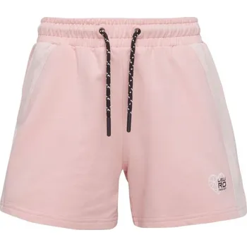 Dívčí pohodlné šortky Lewro VIVIETTE 128/134 Růžová, Černá