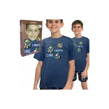 Chlapecké pyžamo Chlapecké pyžamo Young Cornette Cube velikost 158/164