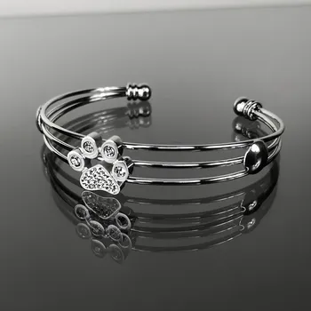 Náramek Prosperk Náramek ocelový s tlapkou