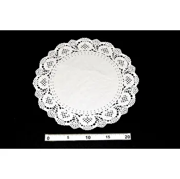 Party dekorace Krajka pod dort 29 cm 8 ks