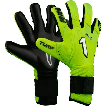 Brankářské rukavice Brankářské rukavice Rinat ARIES NÉMESIS TURF zelená Velikost rukavic: 9