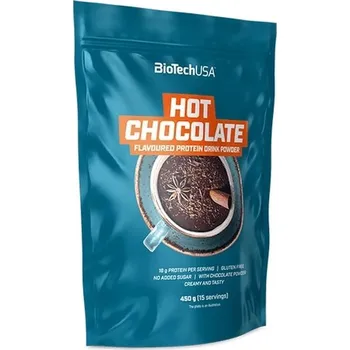 Keto dieta Biotech Hot Chocolate flavoured Protein drink 450g