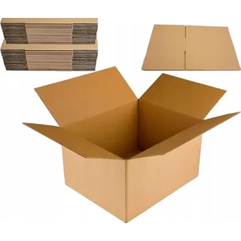 Karton Klapová krabice 60 cm x 40 cm x 40 cm, 630 g/m2, 20 ks