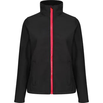 pracovní bunda Regatta Professional Bunda Ablaze TRA 629, softshellová, dámská COT36A629y282d-black/class M Černá/červená