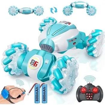 RC model auta YTKIH Nejúžasnější auto na dálkové ovládání s ručním ovládáním, může jezdit rovně, ale i do stran, s hudbou a světlem, 2,4 GHz 3 X001U4KWS3