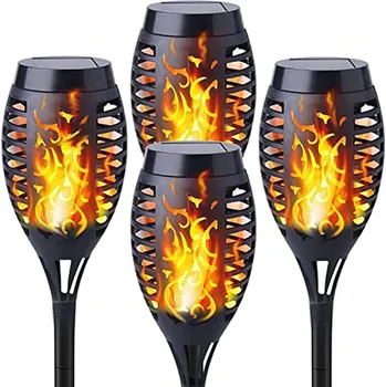 Venkovní osvětlení Yohencin Solární světla pro zahradu, plamenný efekt Solární pochodeň Vodotěsné solární napájení Blikající taneční osvětlení pro X001CJ4HE1