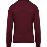 Kariban Mikina K481 z bio bavlny, raglánová, dámská COT20K481r6101-wine heathe S Melír vínová