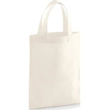 Nákupní taška Westford Mill Taška Mini W103, bavlněná, objem 2,5l COT50010310099-natural UNI Naturální