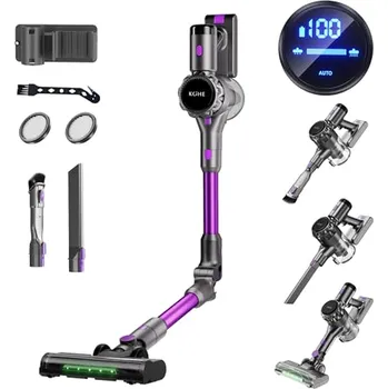 Vysavač Výkonný akumulátorový vysavač KOHE K10 500 W 33 Kpa, skládací akumulátorový vysavač 130 000 otáček za minutu, 4 režimy sacího vý X001SCW97J