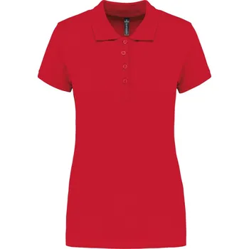 Pánské oblečení Kariban Polokošile Kariban K255, krátký rukáv, dámská COT20K25500403-red L Červená