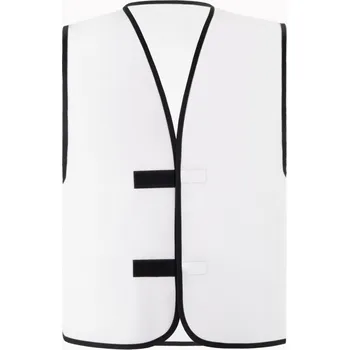 pracovní vesta Korntex Vesta KXL – Leipzig, identifikační COT760KXL00114-white Bílá 4XL