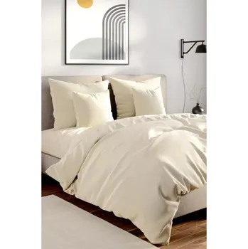 Povlečení Francouzské povlečení pro alergiky Nanobavlna® – režná biobavlna 1+2 200x200cm + 2x 70x90cm