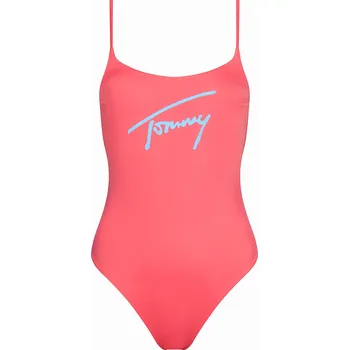 Dámská móda Dámské jednodílné plavky UW0UW04093-TJN - Tommy Hilfiger L