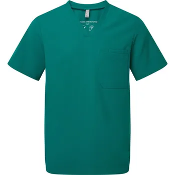 pracovní tričko Premier Tričko NN 200, elastické, kazak s výstřihem do V, krátký rukáv, pánské COT39N200adu01-clean green S Zelená clean