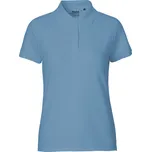Neutral Polokošile O 22980, bio bavlna, krátký rukáv, dámská COT772280z8601-dusty indig S Modrá indigo dusty