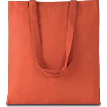 KiMood Taška KI 0223, bavlněná, krátké ucho, objem 13l COT19022322399-burnt orang UNI Oranžová burnt