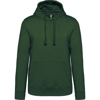pracovní mikina Kariban Mikina Kariban K489 s kapucí, pánská COT20K48907403-forest gree L Zelená forest